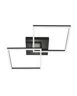 Φωτιστικό Οροφής Led Dimmable 52w 4680lm 3000K Μέταλλο Ανθρακί Fabas Luce Bard 3394-65-282