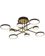 Φωτιστικό Οροφής Ø90xΥ24 εκ.Led 63w 3000K 5040lm 160° Viokef Persa 4251200