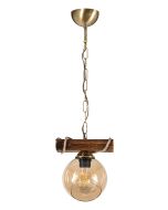 PDT 2059-1 ΡΑΓΑ 1/Φ  ΞΥΛΙΝΗ ΡΑΓΑ ΣΧΟΙΝΙ  ΜΕΛΙ ΓΥΑΛΙ 1ΧΕ27 ARlight 0083515