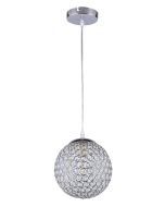 PDC 3459-1 CR 1/Φ ΜΕΤΑΛΛΙΚΗ ΜΠΑΛΑ ΜΕ ΚΡΥΣΤΑΛΛΑ 1ΧΕ27 ARlight 0084498