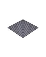 Βάση Σιλικόνης Μαγειρικού Σκεύους Αντιολισθητική17,2x17,2cm Γκρι Estia Home Art 01-13363