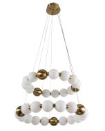 PDC 651-2 LED ΠΟΛΥΦΩΤΟ ΟΞΥΝΤΕ  ΔΥΟ ΚΥΚΛΟΙ ΜΕ ΜΠΑΛΙΤΣΕΣ ΠΛΑΣΤΙΚΕΣ 70W 3000K ARlight 0104539