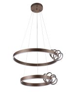 PDC 650-2 BW LED ΚΡΕΜΑΣΤΟ ΔΥΟ ΚΥΚΛΟΙ ΚΑΦΕ ΜΕ ΕΛΑΤΗΡΙΟ 62W 3000K ARlight 0104558