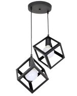 PDC 1249-2 ΒΚ CHN  2/Φ ΜΕ ΚΡΕΜΑΣΤΟΥΣ ΜΑΥΡΟΥΣ ΚΥΒΟΥΣ 2ΧΕ27 ARlight 0104569