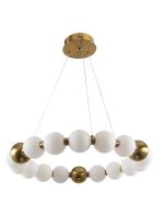 PDC 651-1 LED ΠΟΛΥΦΩΤΟ ΚΥΚΛΟΣ ΜΕ  ΜΠΑΛΙΤΣΕΣ ΠΛΑΣΤΙΚΕΣ LED 37W 3000K ARlight 0104595