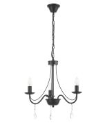 PDC 2188-3 ΒΚ 3/Φ ΟΛΛΑΝΔΕΖΑ ΜΑΥΡΗ ΜΕ  ΚΡΥΣΤΑΛΛΑ 3ΧΕ14 ARlight 0104598