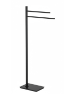 Καλόγερος Διπλή Πετσετοθήκη Μαύρο Bronze Art Καλόγεροι 01M3-MM-3S