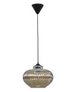 Κρεμαστό φωτιστικό RIGATO/25 FYME 1L ΓΥΑΛΙΝΟ Heronia 02-0332