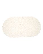 Αντιολισθητικό Μπάνιου με Βεντούζες Μπεζ 68x35 εκ. Estia Home Art 02-11581