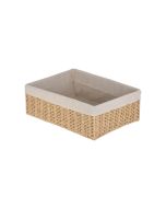 Κουτί Αποθήκευσης & Οργάνωσης 28x20x10cm με Εσωτερική Επένδυση Estia Home Art Botanica 02-18832