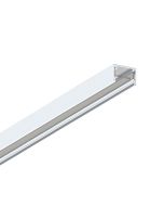 Ράγα Μαγνητική Slim 2 Μέτρων 48V Λευκή με Tάπες και Κάλυμμα Viokef 02/1101-2