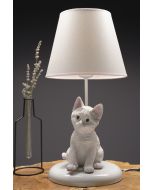 TLT 1265-WH ΕΠΙΤΡΑΠΕΖΙΑ ΛΑΜΠΑ ΜΕ ΦΙΓΟΥΡΑ ΓΑΤΑ ΛΕΥΚΗ ARlight 0203032