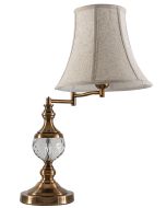 TLC 6838 AB ΕΠΙΤΡΑΠΕΖΙΑ ΛΑΜΠΑ  ΤΗΛΕΣΚΟΠΙΚΟ ΜΠΡΑΤΣΟ ΜΕ ΚΛΑΣΣΙΚΟ ΜΠΕΖ ΚΑΠΕΛΟ ARlight 0204015