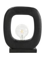 TLI 6329 BK ΕΠΙΤΡΑΠΕΖΙΑ ΛΑΜΠΑ ΜΑΥΡΗ ΞΥΛΟ ΤΕΤΡΑΓΩΝΗ  1XE27 ARlight 02210113