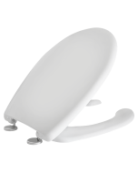 Κάλυμμα Λεκάνης Α.Μ.Ε.Α Λευκό Βακελιτικό 42,5x37,2cm Οπές 14-16 εκ.Elvit 0274