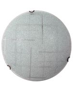 CCC 9010-40 ΠΛΑΦΟΝΙΕΡΑ ΣΑΓΡΕ ΓΥΑΛΙ  ΓΡΑΜΜΕΣ 3XE27 ARlight 0064151