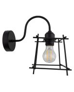 WLC 305 BK ΑΠΛΙΚΑ ΤΕΤΡΑΓΩΝΗ ΜΑΥΡΗ 1ΧΕ27 ARlight 0144107