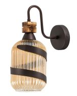 WLA 136 ΗΝ ΑΠΛΙΚΑ ΡΟΥΣΤΙΚ ΜΕ ΛΑΜΑ ΓΥΑΛΙ ΜΕΛΙ 1xΕ-27 40W ARlight 0308258