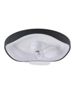 CFC 9509 BK ΑΝΕΜΙΣΤΗΡΑΣ   ΜΑΥΡΟΣ ΟΡΟΦΗΣ ΚΙΝΟΥΜΕΝΗ ΚΕΦΑΛΗ 30W,  LED, 3 COLORS, DIMMER,CONTROL ARlight 0334010