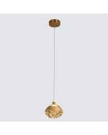 ΦΩΤΙΣΤΙΚΟ ΚΡΕΜΑΣΤΟ ΓΥΑΛΙ 4W 240Lm 3000K L15XH150 ΧΡΥΣΟ ARTE ILLUMINA CITRUS Eurolamp 144-18144