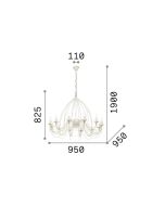 CORTE SP12 RUGGINE Ideal Lux 097671