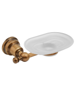 Σαπουνοθήκη Γυαλί Αντικέ Bronze Art Imia 101A-41