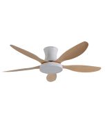 it-Lighting Denali 24W 3CCT LED Fan Light in White and wooden Color 102000710