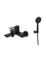 Orabella Elegance Black matt - Μπαταρία λουτρού 10217