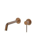 Orabella Preciosa Brushed rose gold - Μπαταρία νιπτήρος, εντοιχισμού 2 οπών 10371