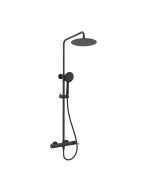 Orabella Preciosa Black matt - Στήλη ντουζ με στρόγγυλη κεφαλή Φ250 10388