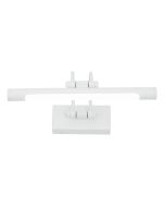 InLight Επιτοίχιο φωτιστικό LED 12W 3000K από λευκό μέταλλο και ακρυλικό D:60cm 1044-Α-Λευκό