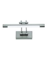 InLight Επιτοίχιο φωτιστικό LED 12W 3000K από νίκελ ματ μέταλλο και ακρυλικό D: 60W 1044-Α-Νίκελ Ματ