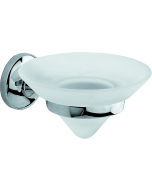 Σαπουνοθήκη Γυαλί Χρώμιο Bronze Art Hotel 10H7-10-B