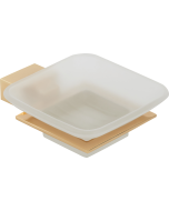 Σαπουνοθήκη Γυαλί Χρυσό Ματ Bronze Art Shelfy 10V1-G1