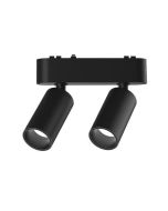 ΣΠΟΤ ΜΑΓΝΗΤΙΚΗΣ ΡΑΓΑΣ ULTRA SLIM ΜΑΥΡΟ 2x5W 3CCT Eurolamp 145-59503