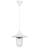 SLP-651K WHITE ΚΡΕΜΑΣΤΟ ΤΑΜΠΛΑΣ-ΒΙΔΩΤΟ ΓΥΑΛΙ ΘΥΕΛΗΣ Heronia 11-0273
