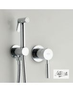 Σύστημα Μπιντέ με Μίκτη Εντοιχισμού Ζεστό-Κρύο, Flush-Mix Τech La Torre Chrome 12211-100