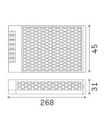 STRIP LED DRIVER ON-OFF 150W 24Vdc Ideal Lux 124117