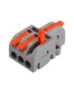 ΚΛΕΜΜΑ ΑΝΤΑΠΤΟΡΑΣ ΜΟΝΟΠΟΛΙΚΗ 3 ΘΕΣΕΩΝ 0,20-2,5mm 32Α 250V Eurolamp 147-11064