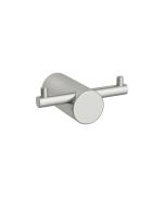 Orabella Διπλό άγκιστροσε Brushed nickel 15191