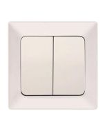 ΔΙΑΚΟΠΤΗΣ K/R ΛΕΥΚΟΣ Eurolamp 152-12002