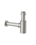 L Shaped Brushed nickel - Σιφώνι νιπτήρος 15229