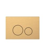 S line - Πλακέτα για εντοιχ. καζανάκι Brushed gold 15323