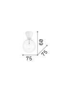 WINERY PL1 NERO Ideal Lux 155142