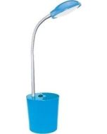 LED Φ/Σ ΓΡΑΦΕΙΟΥ 5W 4000Κ ΜΟΛΥΒΟΘΗΚΗ ΜΠΛΕ 230V Φ11ΧΗ49CM HULLEN ACA 16035LEDBE