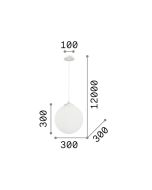 BOA SP1 NERO Ideal Lux 160856