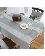 Τραπεζομάντηλο Γκρι 140x250cm Etoile MB-355A