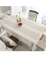 Τραπεζομάντηλο Εκρού Μπεζ 140x250cm Etoile MB-355B