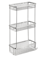 Τριπλή Γωνιακή Σπογγοθήκη Χρώμιο Bronze Art Σπογγοθήκες 1698-10-3