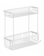 Σπογγοθήκη Διπλή Λευκό Bronze Art Σπογγοθήκες 1698-AA-2